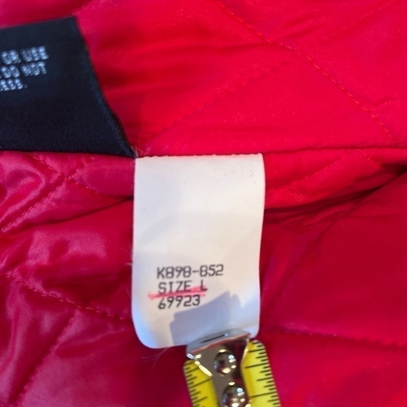 Vintage Pendleton Woolen Mills Jacket Wool Made In USA Red Duffle Large - Picture 9 of 16